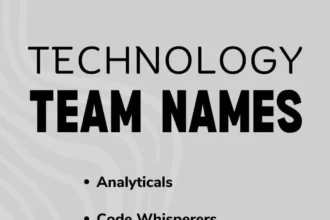 What are good names for people that use tech?