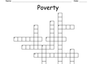 anti poverty org crossword clue