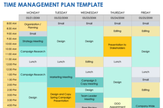 Mastering Time Management With Customizable Timesheet Templates