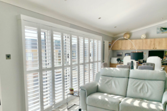 Changing the way your rooms look with tracked shutters