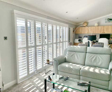 Changing the way your rooms look with tracked shutters