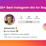 Crafting an Impressive Instagram Bio for Boys