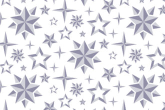 Star Pattern Stained Glass
