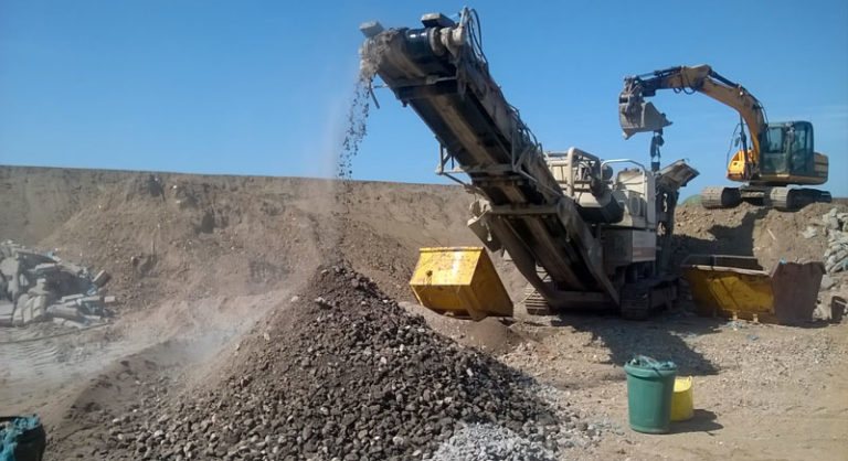 Simple Strategies for Efficient Concrete Crushing