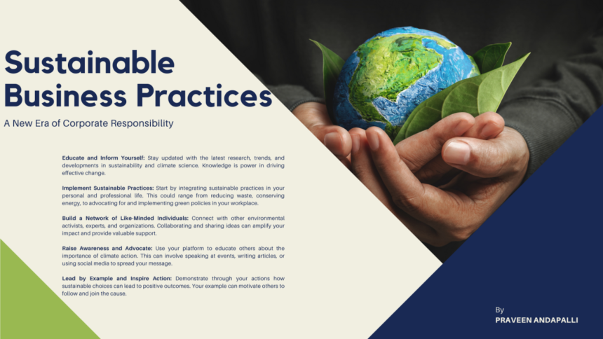 Exploring the top 6 emerging trends in sustainable business practices