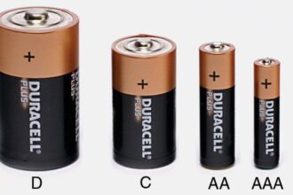 How can I Define AA batteries?