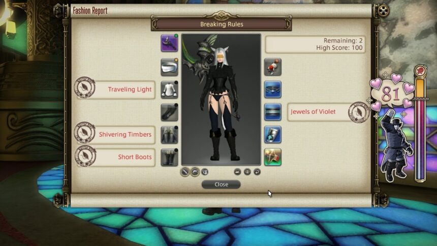 Step-by-Step Guide to FFXIV Fashion Report