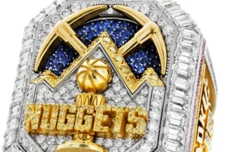 Custom 2023 Denver Nuggets Championship Ring
