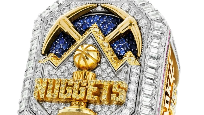 Custom 2023 Denver Nuggets Championship Ring