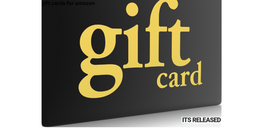 gift cards for amazon