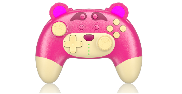 Elevate Your Gaming with the STOGA Strawberry Bear Switch Controller