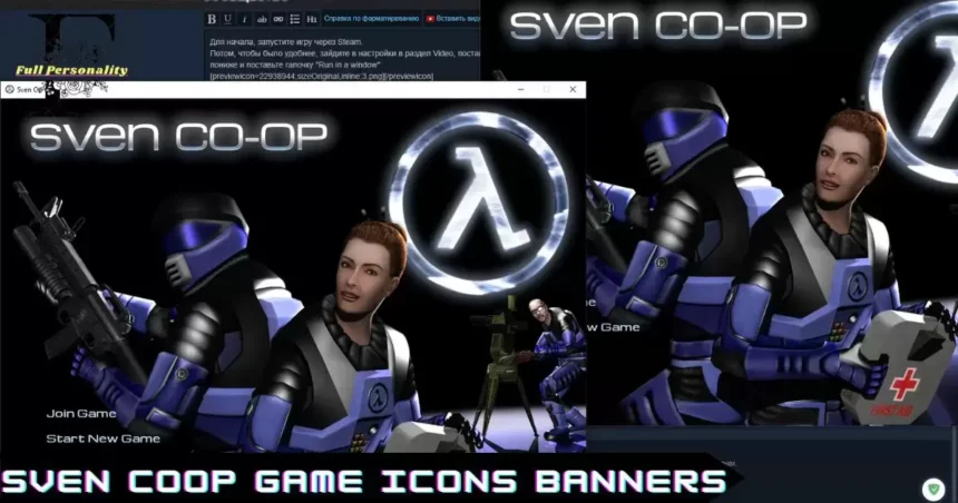 Creating Custom sven coop game icons banners