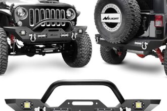 How to Painting Amazon Jeep JK Bumpers Black