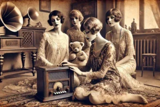 brown pigment in vintage photos