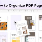 How to Organize PDF Pages? (Easy and Fast)