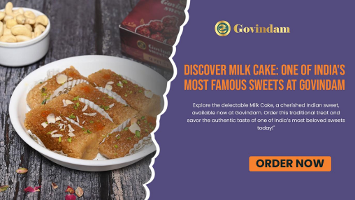 Discover Milk Cake: India’s Famous Sweet at Govindam Sweets