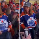 oilers fan flash not censored