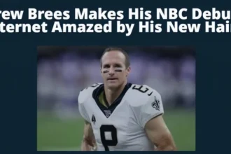 drew brees makes his nbc debut internet amazed by his new hair