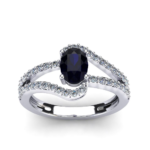 Black Diamond Engagement Rings