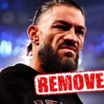 roman reigns has been removed from wwe smackdown advertisements.