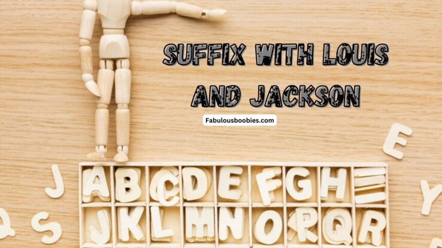 How to Make the Most of Your Time Suffix with Louis and Jackson