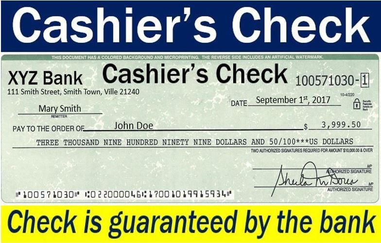 When Is the Best Time to Cashier Check Sample?