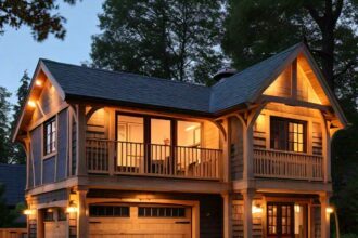 Oak-Framed Garages with Rooms Above: The Ideal Solution for Hosting Overnight Guests