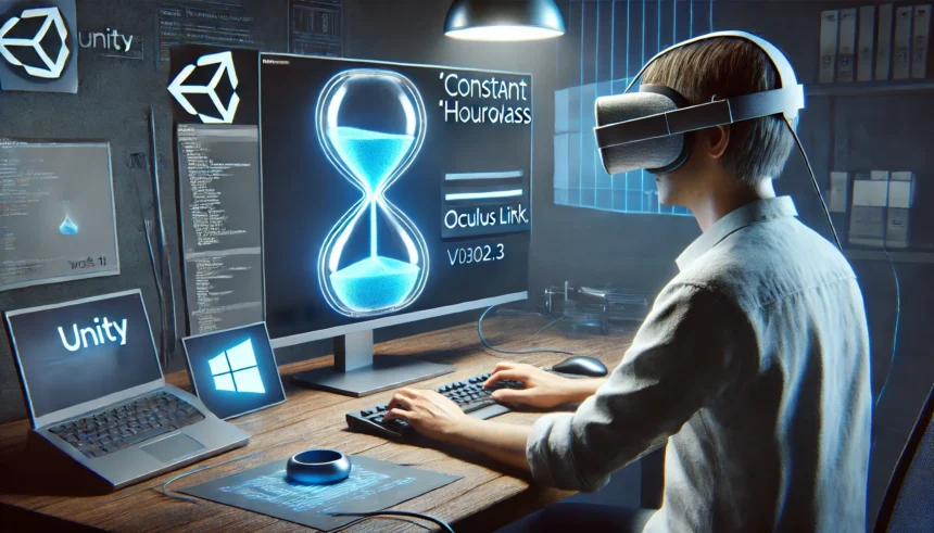 unity 2022.3 oculus link constant hourglass windows 11 - Its Released