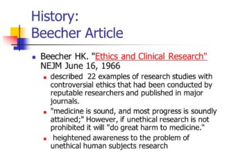 which of the following was the result of the beecher article?