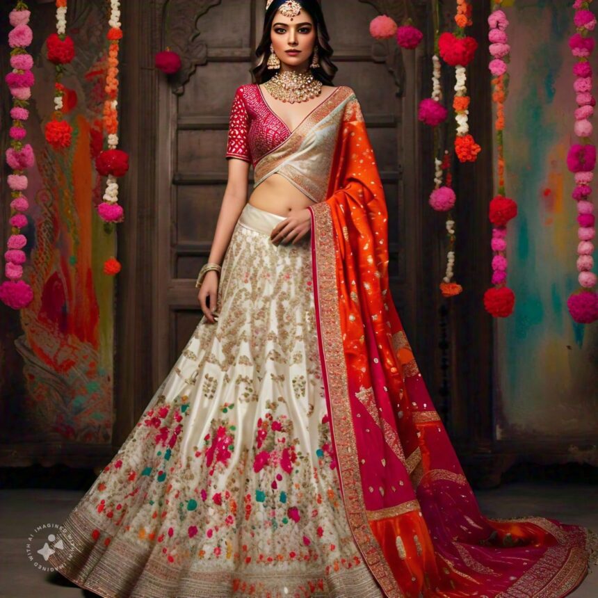 Bridal Bliss: Explore the Latest Bridal Lehenga and Bandhani Saree Online