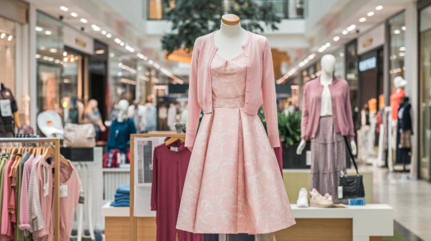 alderwood mall pastel pink dresses