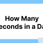 how many seconds in a day