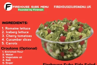 firehouse subs menu