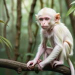 albino monkey