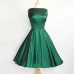 emerald green dress