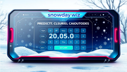 I've created the ultimate SnowDay Calculator to help Canadians easily predict school closures in 2025. Never be caught off guard again.