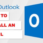 how to recall an email in outlook