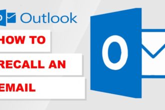 how to recall an email in outlook