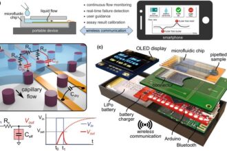 microfluidic capacitors