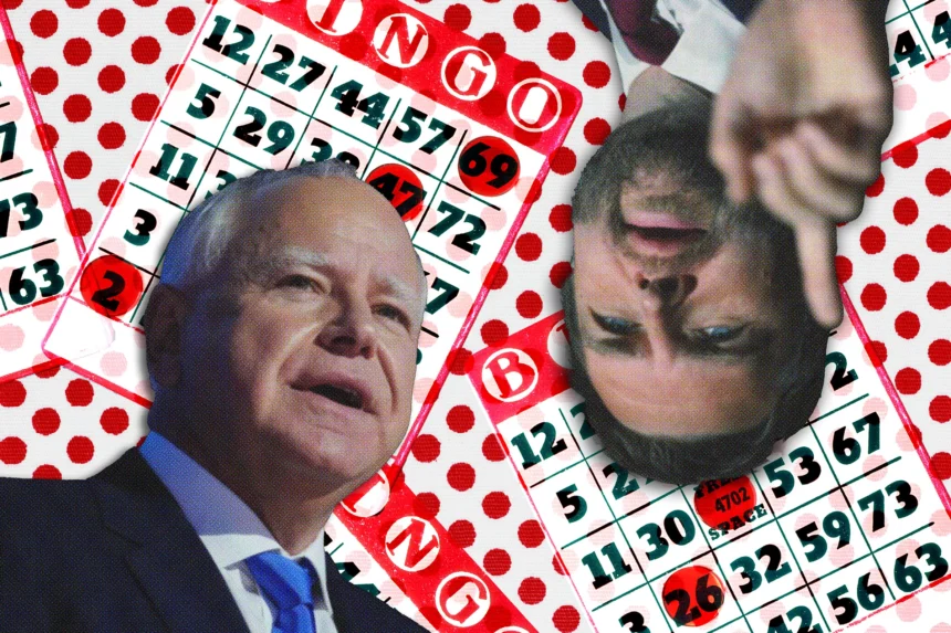 vp debate bingo