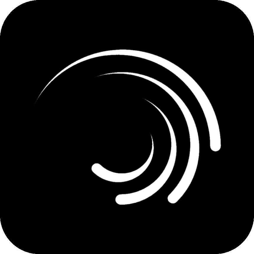logo alight motion png image