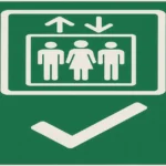 this sign shows when a lift is safe to use