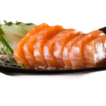 sushi order topped with salmon nyt