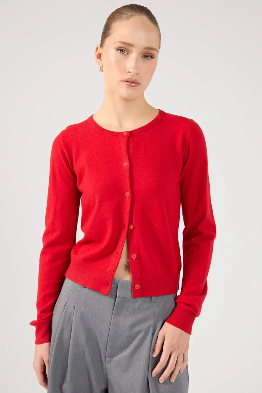 Shop the Perfect Red Cardigan for Every Occasion