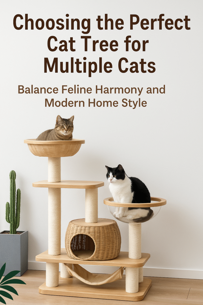 How to Pick the Perfect Arbre à Chat for Two or More Cats