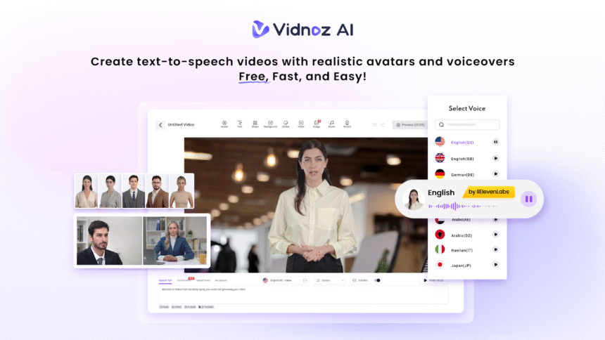 Vidnoz AI: Your AI Video Experts for Business