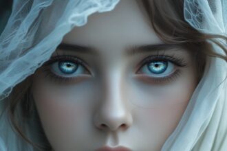 the eyes of the unreadable girl