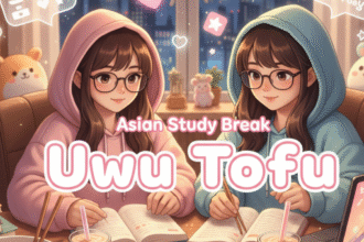 asian step sisters take study break - uwu tofu