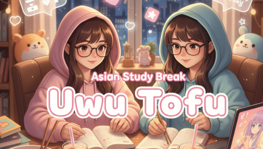 asian step sisters take study break - uwu tofu