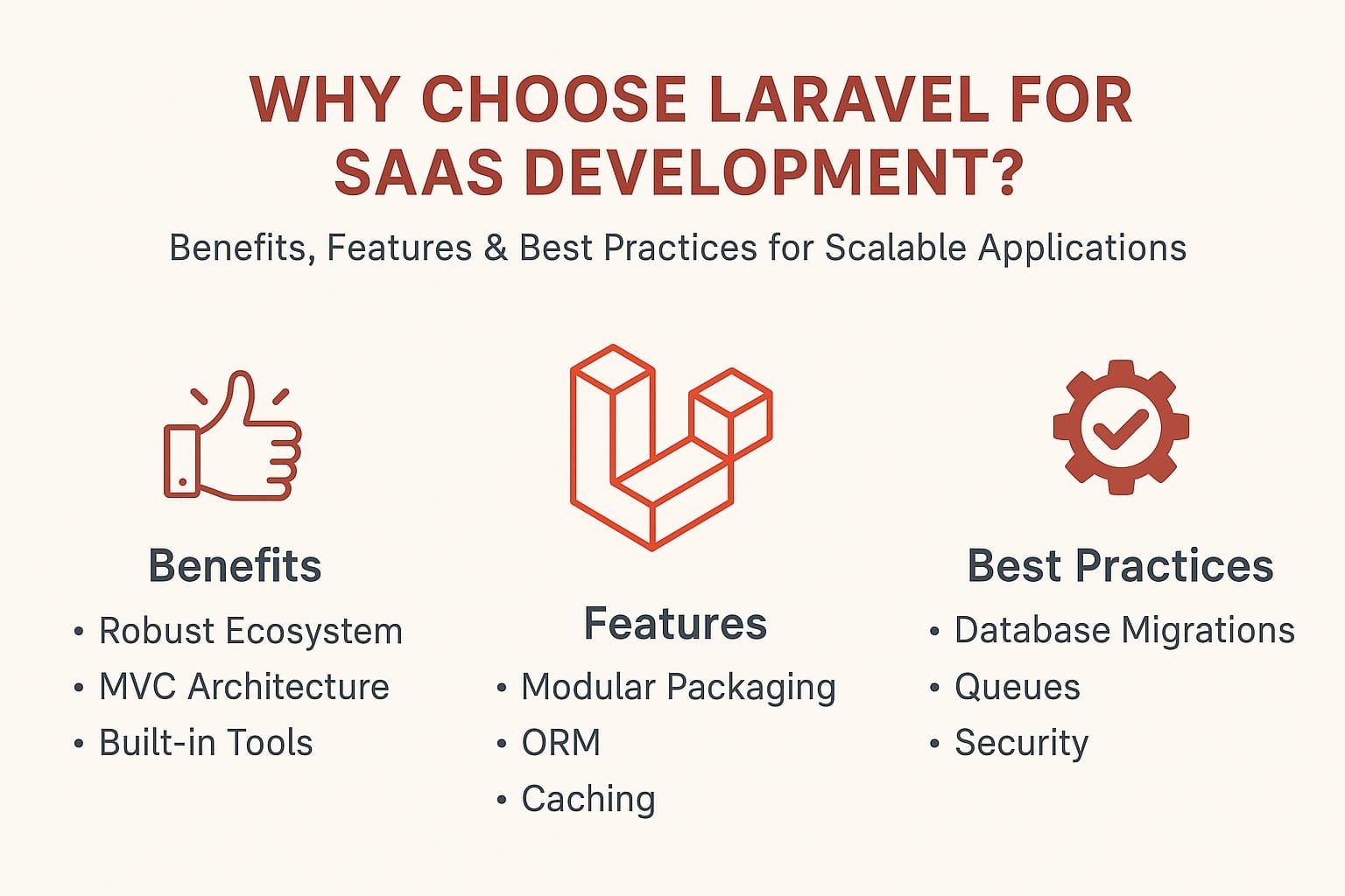 Why Choose Laravel for SaaS Development? Benefits, Features & Best ...